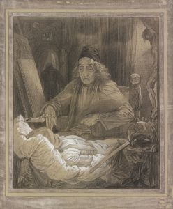 Luca Signorelli Painting his Dead Son