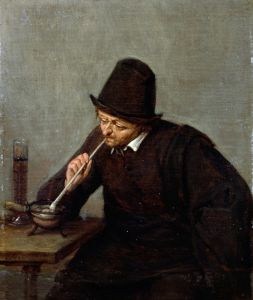A Man Smoking