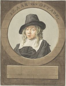 Portret van Isaak van Ostade