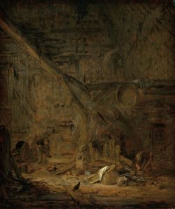 Interior of a Barn