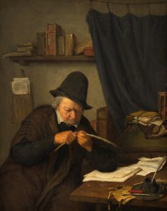 Lawyer at his Desk