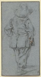 Standing boy from behind