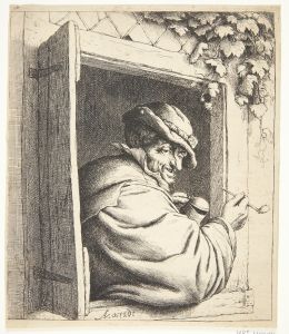 The smoker in the window