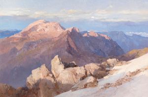 Hoher Göll vom Watzmann-Hocheck