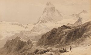 Das Matterhorn von der Triftkumme