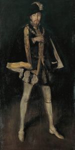 Arrangement in Black, No. 3, Sir Henry Irving as Philip II of Spain