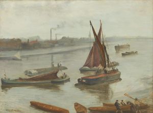 Grey and Silver- Old Battersea Reach