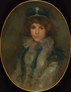 Blue and Coral; The Little Blue Bonnet