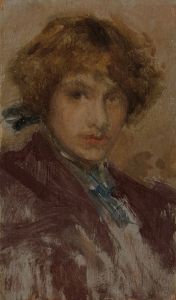 Study of a Girl’s Head and Shoulders