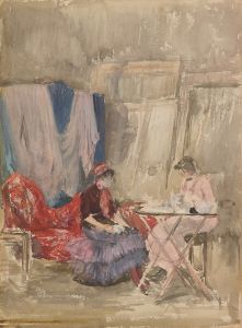 Note in Pink and Purple–The Studio