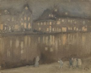 Grand Canal, Amsterdam: Nocturne