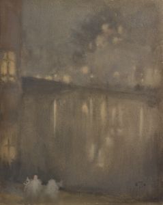 Nocturne: Grey and Gold–Canal, Holland