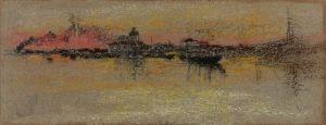 Venice; Sunrise on the Rialto