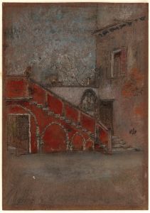 The Staircase; Note in Red