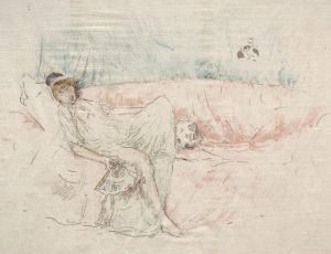 Draped Figure Reclining