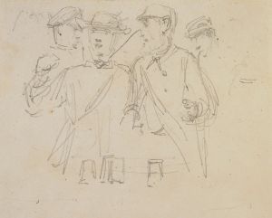 Group of four men