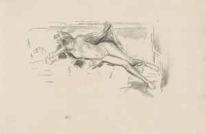 Nude Model, Reclining