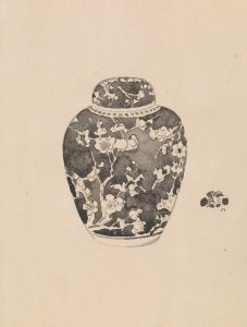 Oviform Ginger Jar with Bell-shaped cover