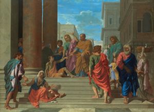 Saints Peter and John Healing the Lame Man