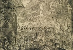 L’entrée Du Christ À Bruxelles