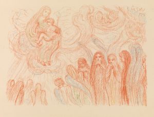 The Angels Worship Mary