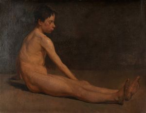 Naked boy