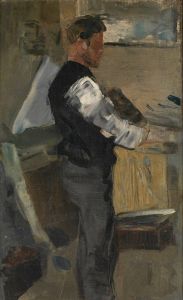 Willy Finch in the Studio
