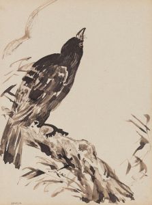 Chinoiserie, a Bird