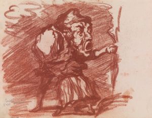 Copy after Honoré Daumier