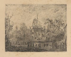De kermis bij de molen
