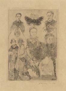 Kleine vreemdsoortige figuren