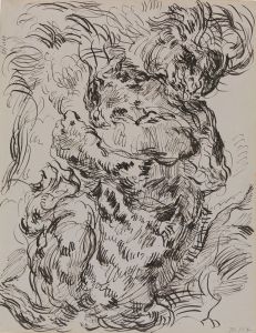 Lion and Tiger in Combat