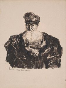 Old Man with Flowing Beard