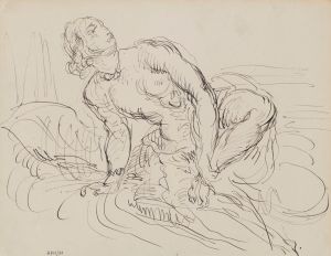 Study of a Woman Bathing