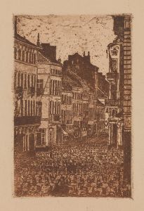 The Music in the rue de Flandre, Ostend