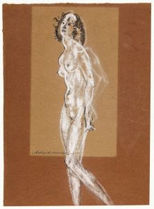 Standing Female Nude