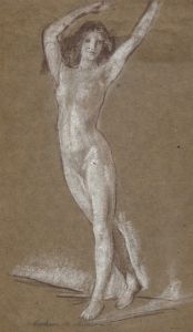 Standing Female Nude