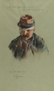 Un Poilu Blesse