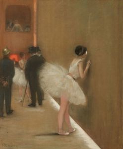 Behind the curtain at the ballet
