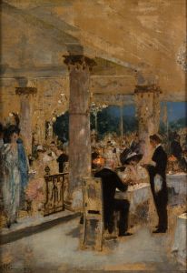 Armenonville, le soir du Grand-Prix