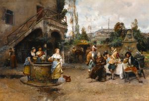 A conversation at the well