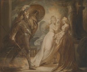 Study for ‘The Red Cross Knight’
