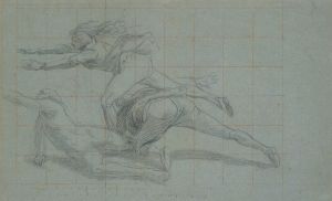 Study for ‘The Siege of Gibraltar’; Three Figures