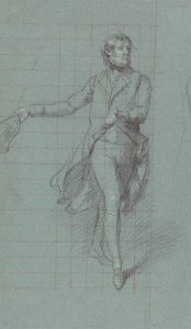 Study for Captain William George Fairfax for the Painting ‘The Victory of Lord Duncan’