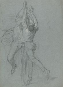 Study of Sailors Raising a Flag for the Victory of Lord Duncan