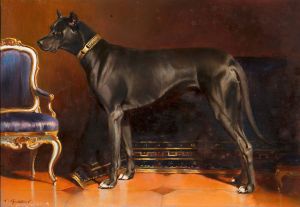 Rüde Shadow, Hund von Kaiserin Elisabeth