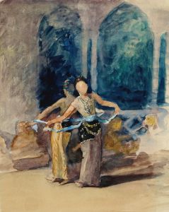 Village Dancing Girls at Garoet in the Preanger Regency, Java