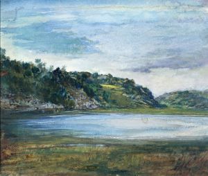 Paradise Rocks—Study at Paradise, Newport, Rhode Island