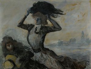 Départ, le coup de vent