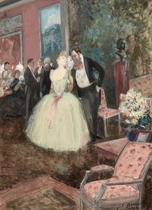 Scène de bal